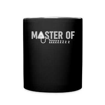 Maître de Zzzzzzzzz - Anesthésie amusante - Mug uni - noir - Devant