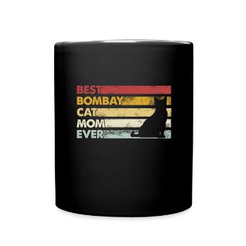 Meilleure mère de tous les temps - Bombay Cat - Mug uni - noir - Devant