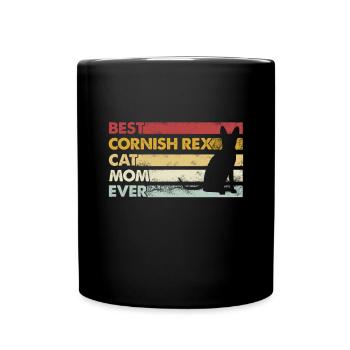 Meilleure mère de tous les temps - Cornish Rex Cat - Mug uni - noir - Devant
