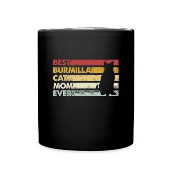 Meilleure mère de tous les temps - Burmilla Cat - Mug uni - noir - Devant