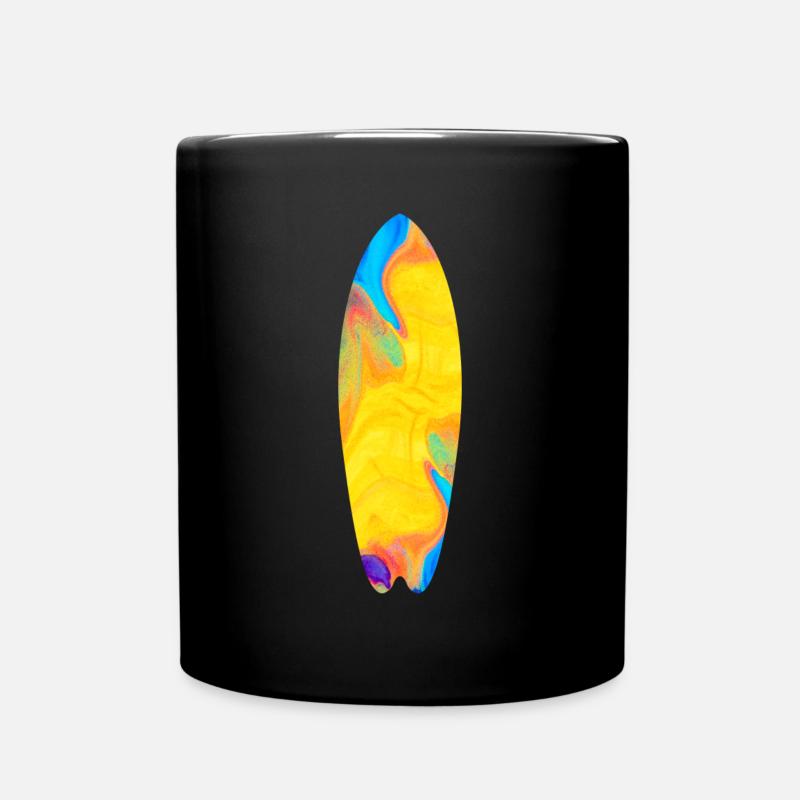 Surfeurs Surfeurs Surfeurs - Mug uni - noir