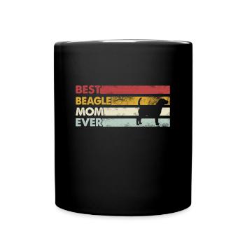 Meilleure mère de tous les temps - Beagle - Mug uni - noir - Devant