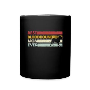Meilleure mère de tous les temps - Bloodhound - Mug uni - noir - Devant