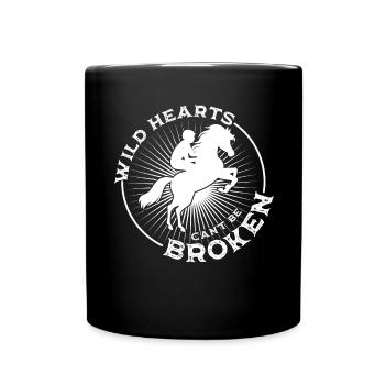 Wild Hearts Can't Be Broken 1 - - Full Colour Mug - black - Front