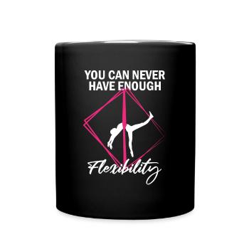 Aerial Silk Circus for Aerial Silk Performers - Full Colour Mug - black - Front