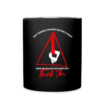 Aerial Silk Circus for Aerial Silk Performers - Full Colour Mug - black - Front
