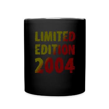 2004 Édition Limitée Anniversaire Cadeau Femme Mari - Mug uni - noir - Devant