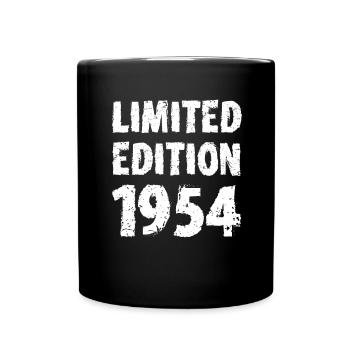 1954 édition limitée cadeau d’anniversaire femme mari - Mug uni - noir - Devant
