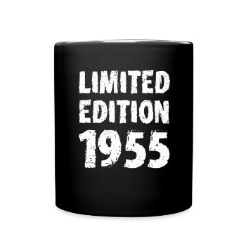 1955 Limited Edition Birthday Gift Wife Husband - Full Colour Mug - black - Front