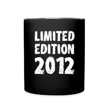 2012 Édition Limitée Anniversaire Cadeau Femme Mari - Mug uni - noir - Devant
