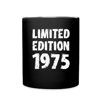 1975 édition limitée anniversaire cadeau femme mari - Mug uni - noir - Devant