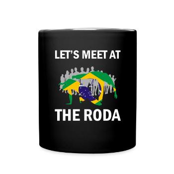 Dicton de danse afro-brésilienne pour la Capoeira - Mug uni - noir - Devant