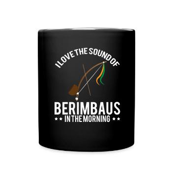 Capoeira pour arts martiaux mixtes et kickboxing - Mug uni - noir - Devant
