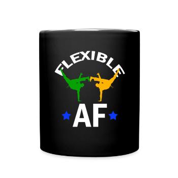Ginga Capoeira für brasilianische Kampfsportarten - Tasse einfarbig - Schwarz - Vorne