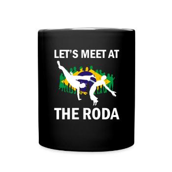 Instruments de capoeira pour la danse brésilienne - Mug uni - noir - Devant