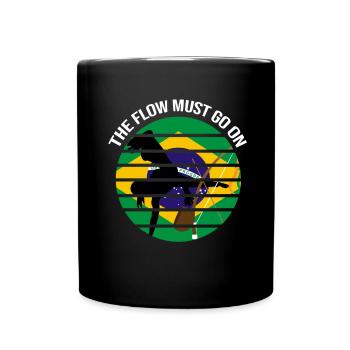 Capoeira pour les arts martiaux mixtes et le kickboxing - Mug uni - noir - Devant