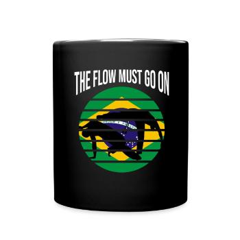 Ginga Capoeira für brasilianische Kampfsportarten - Tasse einfarbig - Schwarz - Vorne