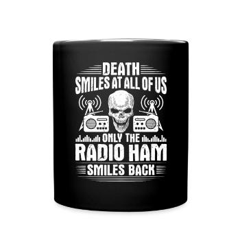 Amateurfunker Amateurfunk Radio Ham Amateur Radio - Full Colour Mug - black - Front