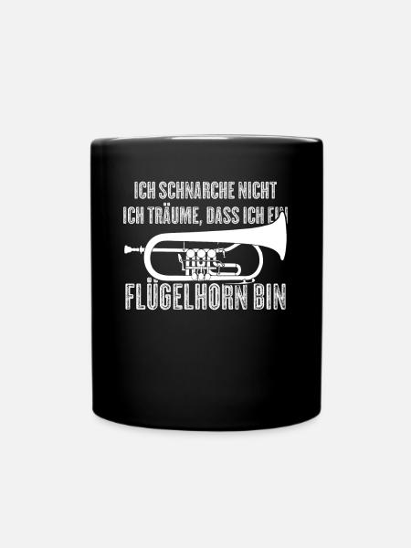 Flügelhorn Flugelhorn - Tasse einfarbig - Schwarz