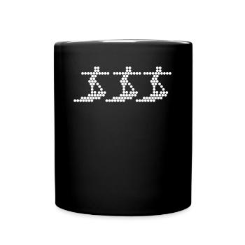Surfer Planche de surf Surfing Wellenreiten - Mug uni - noir - Devant