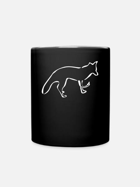 Renard Majeur Renard Renard roux - Mug uni - noir