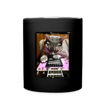 Pedal Steel Guitar - Tasse einfarbig - Schwarz - Vorne
