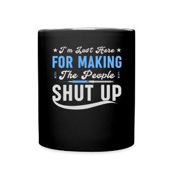 Infirmière en anesthésie - Anesthésie amusante - Mug uni - noir - Devant