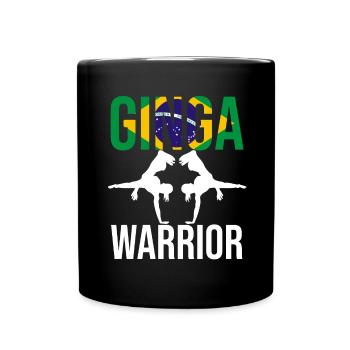 Instruments de capoeira pour la danse brésilienne - Mug uni - noir - Devant