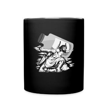 Medicine -Propofol Jesus Anesthesiology - Full Colour Mug - black - Front