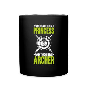 Bogenschütze Bogenschießen Bogen Archer Tir à l’arc - Mug uni - noir - Devant