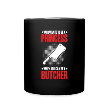 Boucher boucher boucher - Mug uni - noir - Devant
