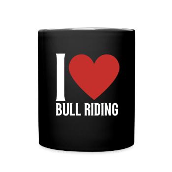 Future Bull Rider Steer Riding - Mug uni - noir - Devant