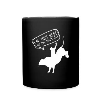Future Bull Rider Steer Riding - Mug uni - noir - Devant