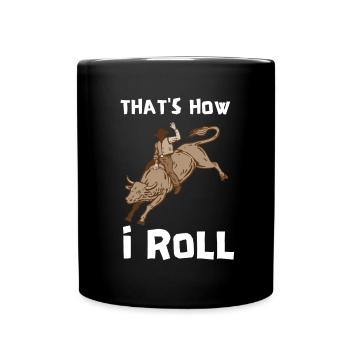 Future Bull Rider Steer Riding - Mug uni - noir - Devant