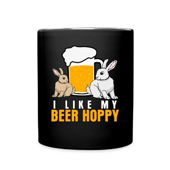 Beer Brewers Craft Beer Hops - Full Colour Mug - black - Front