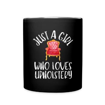 Restorer Furnishing Cushioning Upholstery - Full Colour Mug - black - Front