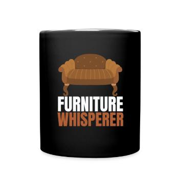 Restorer Furnishing Cushioning Upholstery - Full Colour Mug - black - Front
