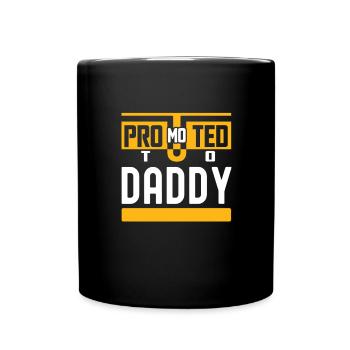 Promu à papa 2023 - Mug uni - noir - Devant