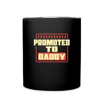 Promu à papa 2023 - Mug uni - noir - Devant