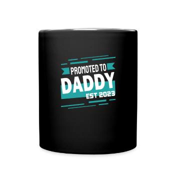 Promu à Daddy Est 2023 - Mug uni - noir - Devant