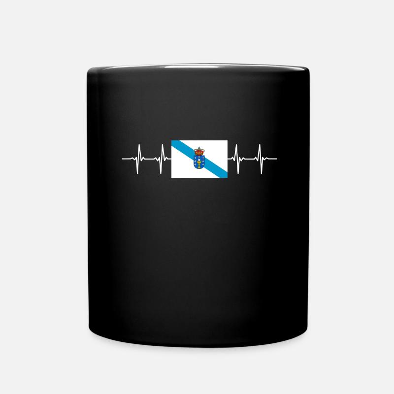 Spain Spanish Region Galicia - Tasse einfarbig - Schwarz