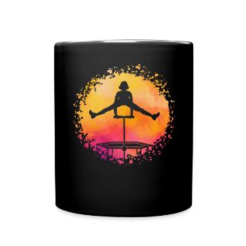 Trampoline - Mug uni - noir - Devant