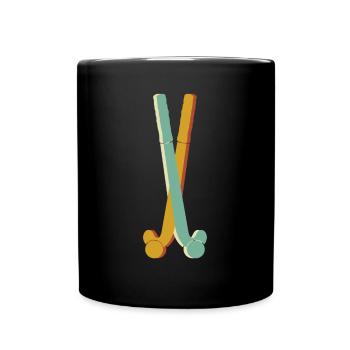 Field Hockey Hockey Sticks Hockey - Full Colour Mug - black - Front