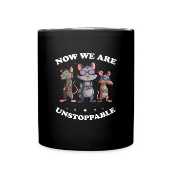 Sariga Design for Opossum and Raccoon - Full Colour Mug - black - Front