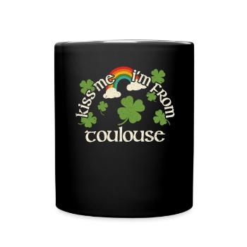 Kiss Me - Saint-Patrick Toulouse - Mug uni - noir - Devant