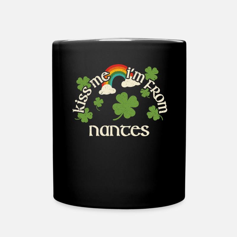 Kiss Me - Saint-Patrick Nantes - Mug uni - noir