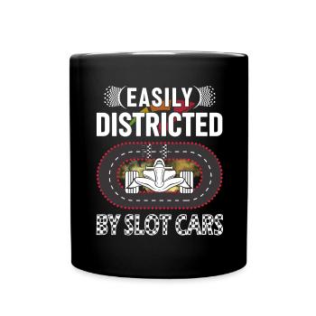 Articulated by Slot Cars - Slot Car - Full Colour Mug - black - Front