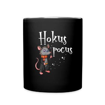 Opossum Design for raccoon fans and marsupial - Full Colour Mug - black - Front