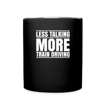 Triebfahrzeugführer Lokführer Train Driver - Full Colour Mug - black - Front