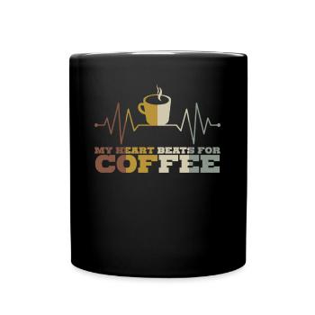 Coffee Drinkers Coffee Lovers - Full Colour Mug - black - Front